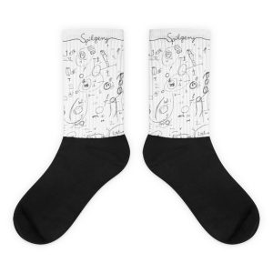 SPILGERY x OV - Unisex Socks x Hungary x White