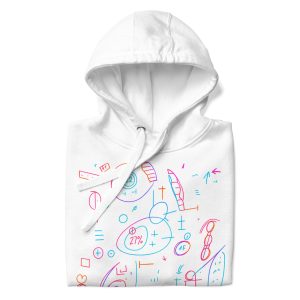 SPILGERY x OV - Unisex Hoodie x OV x Neon on White