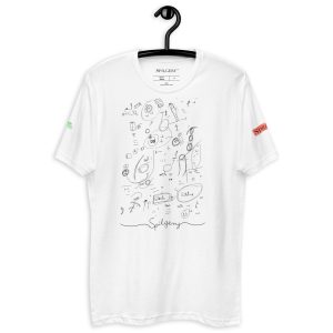 SPILGERY x OV - T-shirt for Men x Hungary x White