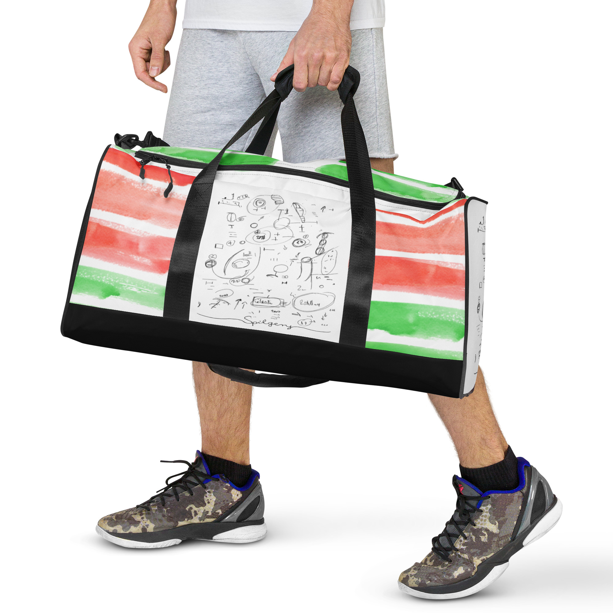 SPILGERY x OV – Duffle Bag – #4 Hungary x White - Image 5