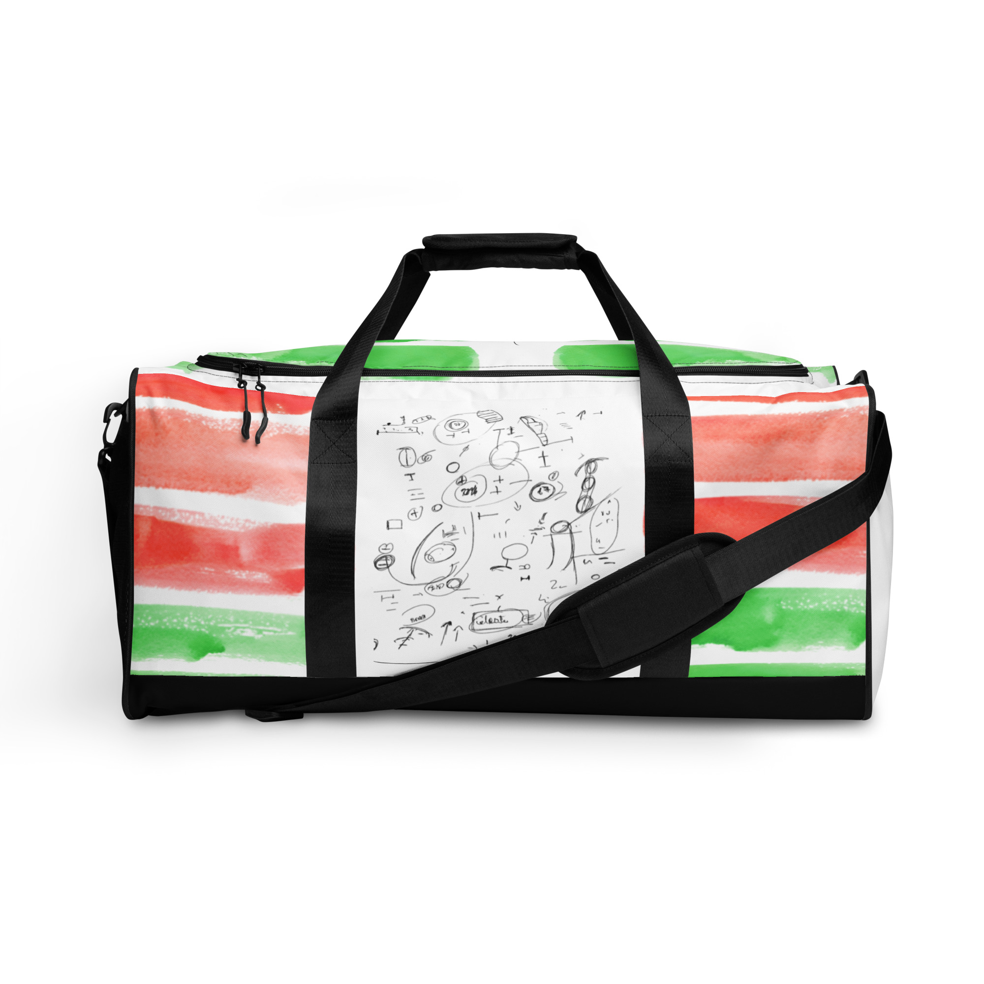 SPILGERY x OV – Duffle Bag – #4 Hungary x White - Image 7