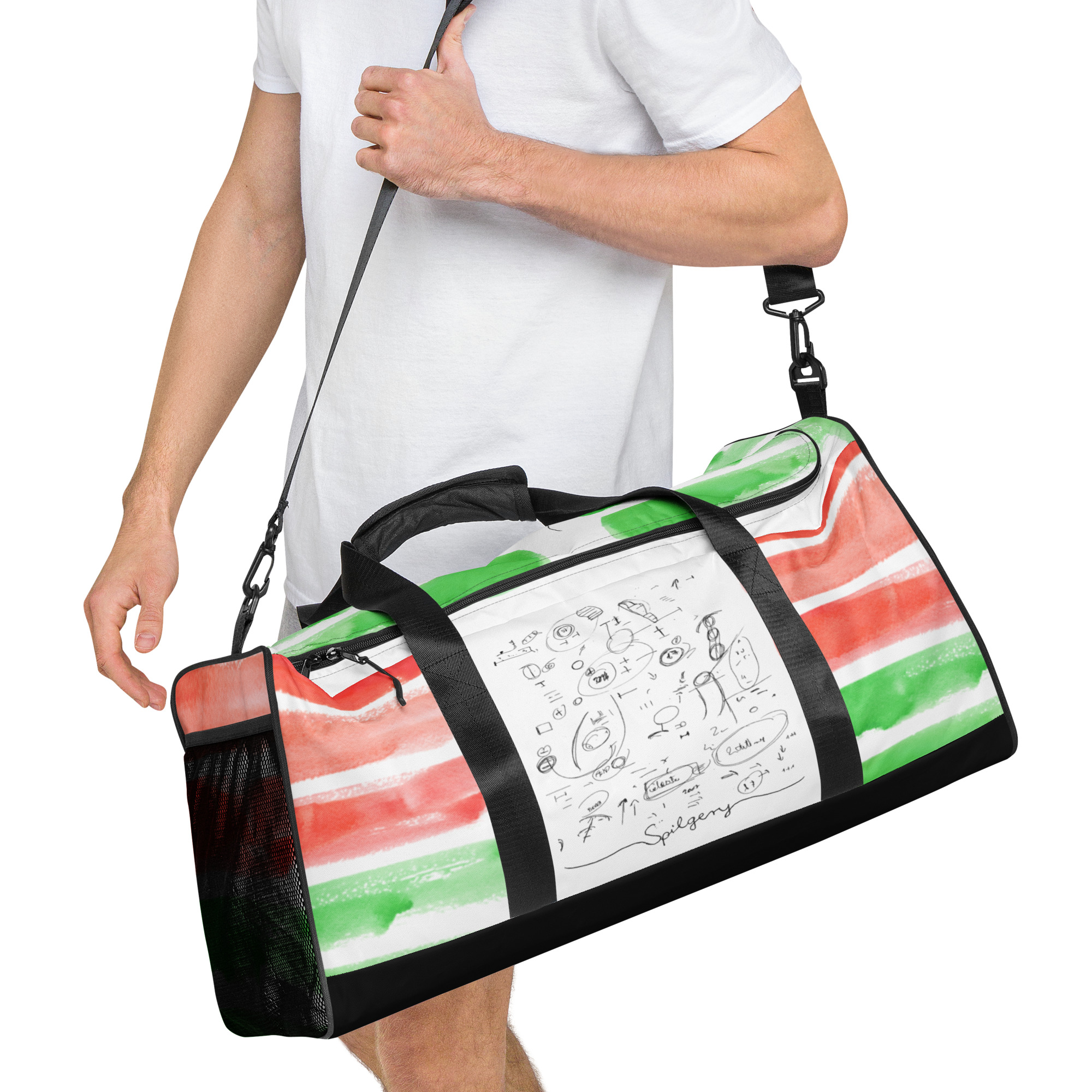 SPILGERY x OV – Duffle Bag – #4 Hungary x White - Image 6