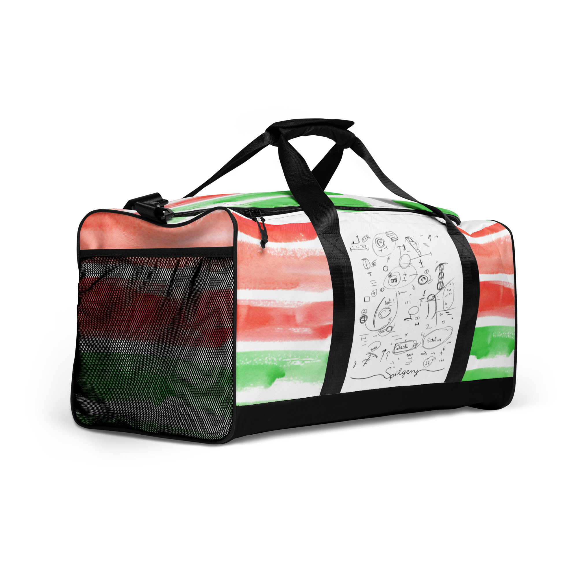 SPILGERY x OV – Duffle Bag – #4 Hungary x White - Image 8