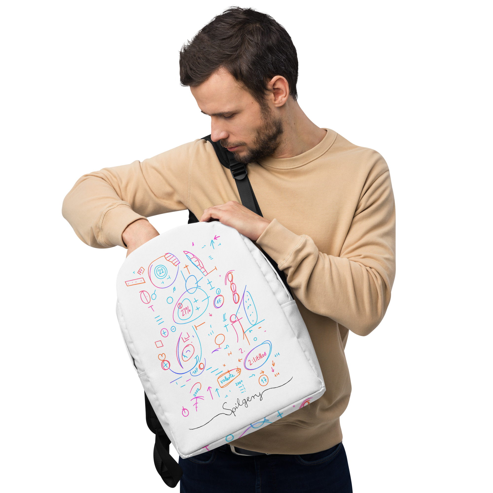 SPILGERY x OV – Backpack – #2 Neon on White - Image 5