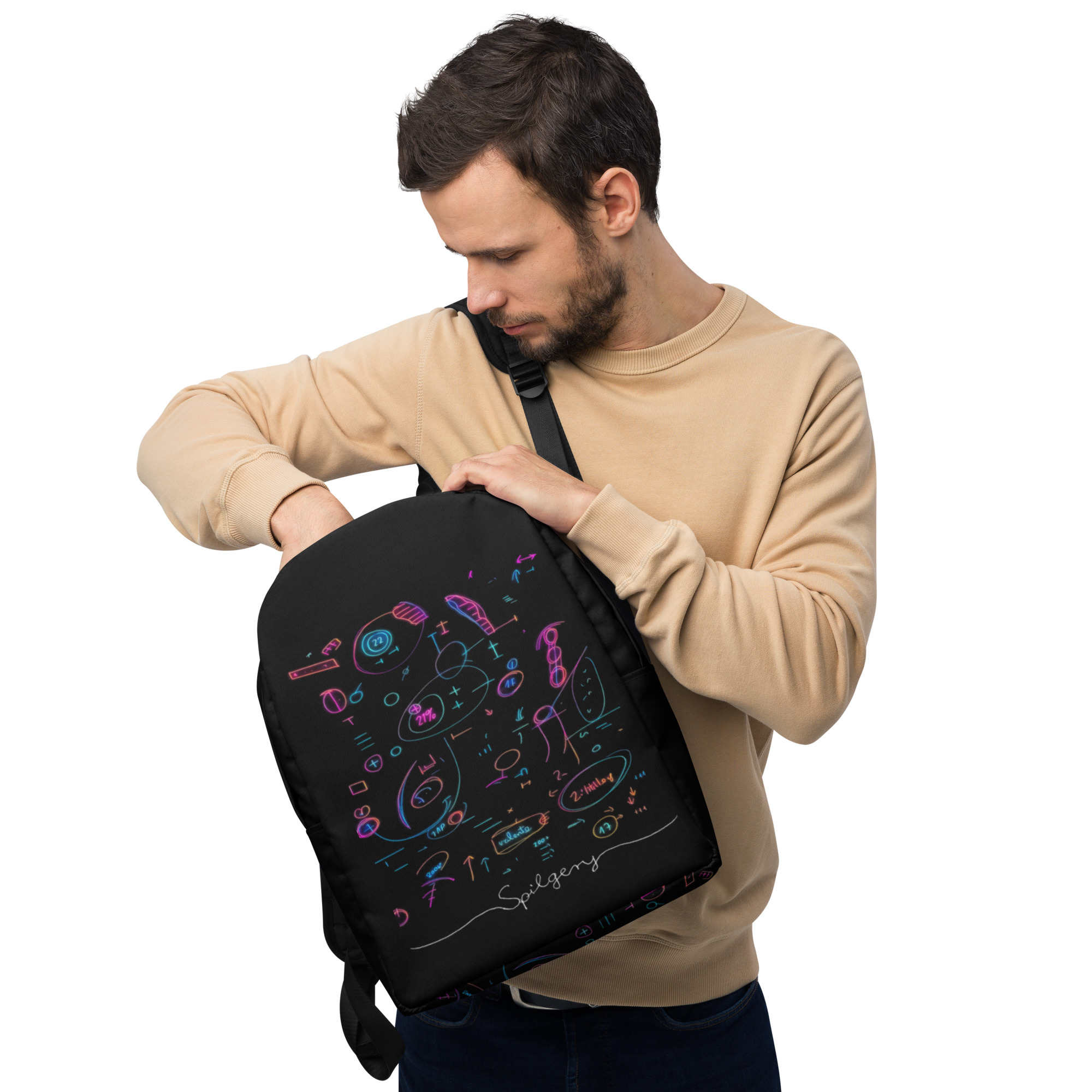 SPILGERY x OV – Backpack – #1 Neon on Black - Image 6