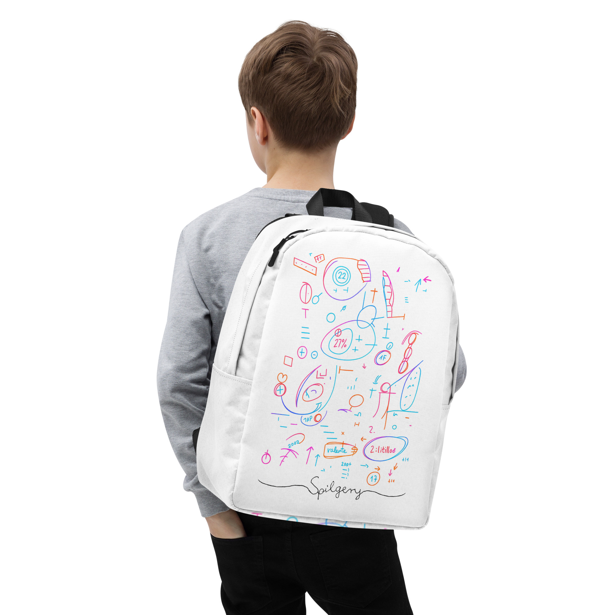 SPILGERY x OV – Backpack – #2 Neon on White - Image 3