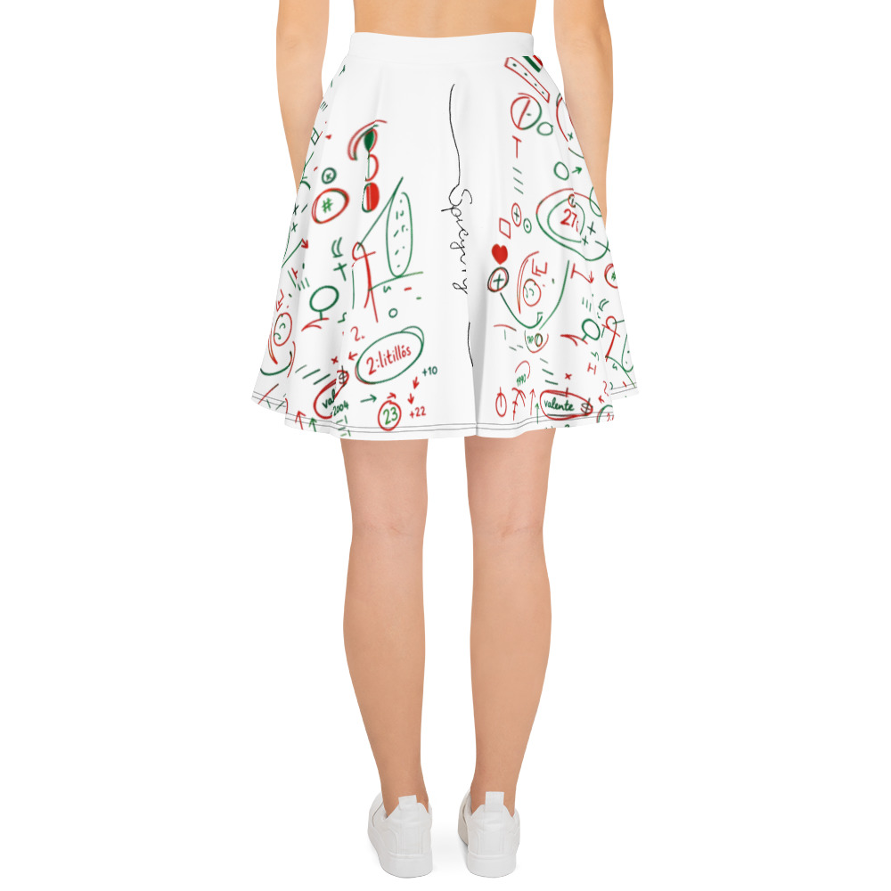 SPILGERY x OV - Skater Skirt - #3 Hungary on White - Image 7