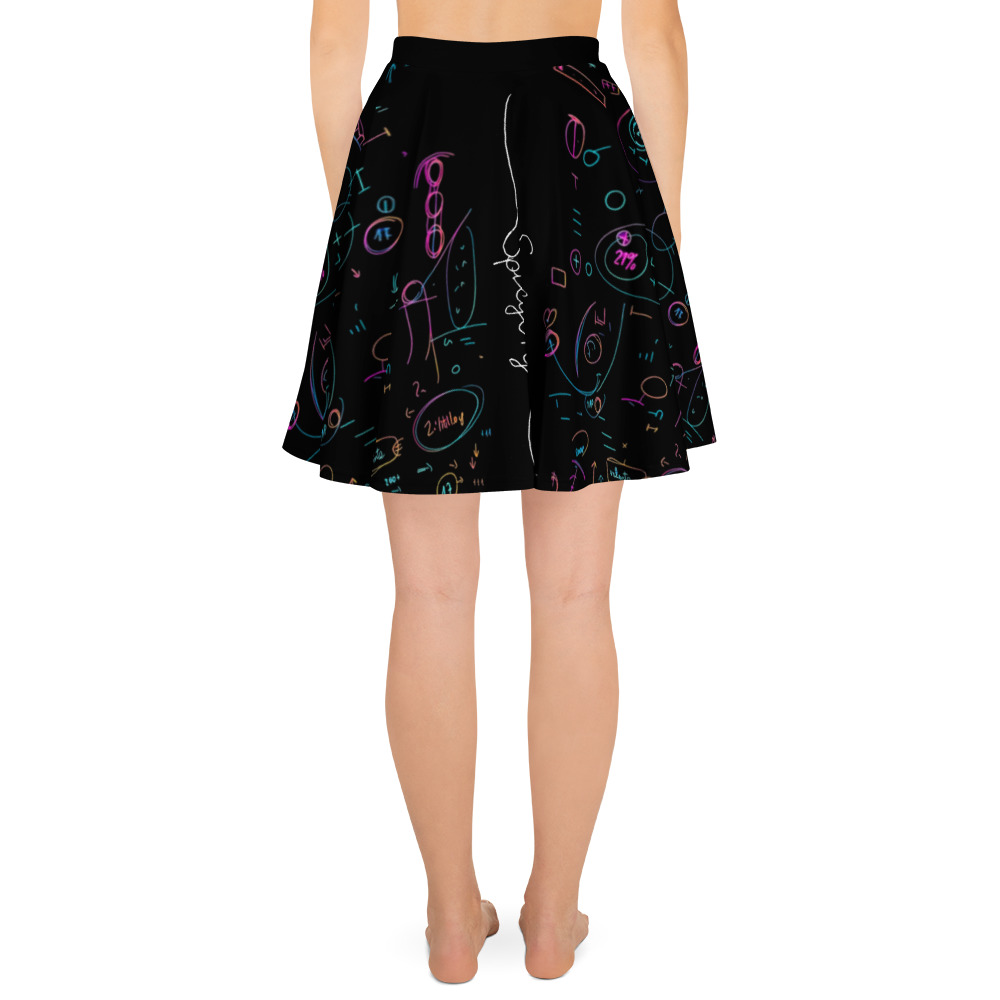 SPILGERY x OV – Skater Skirt – #1 Neon on Black - Image 5