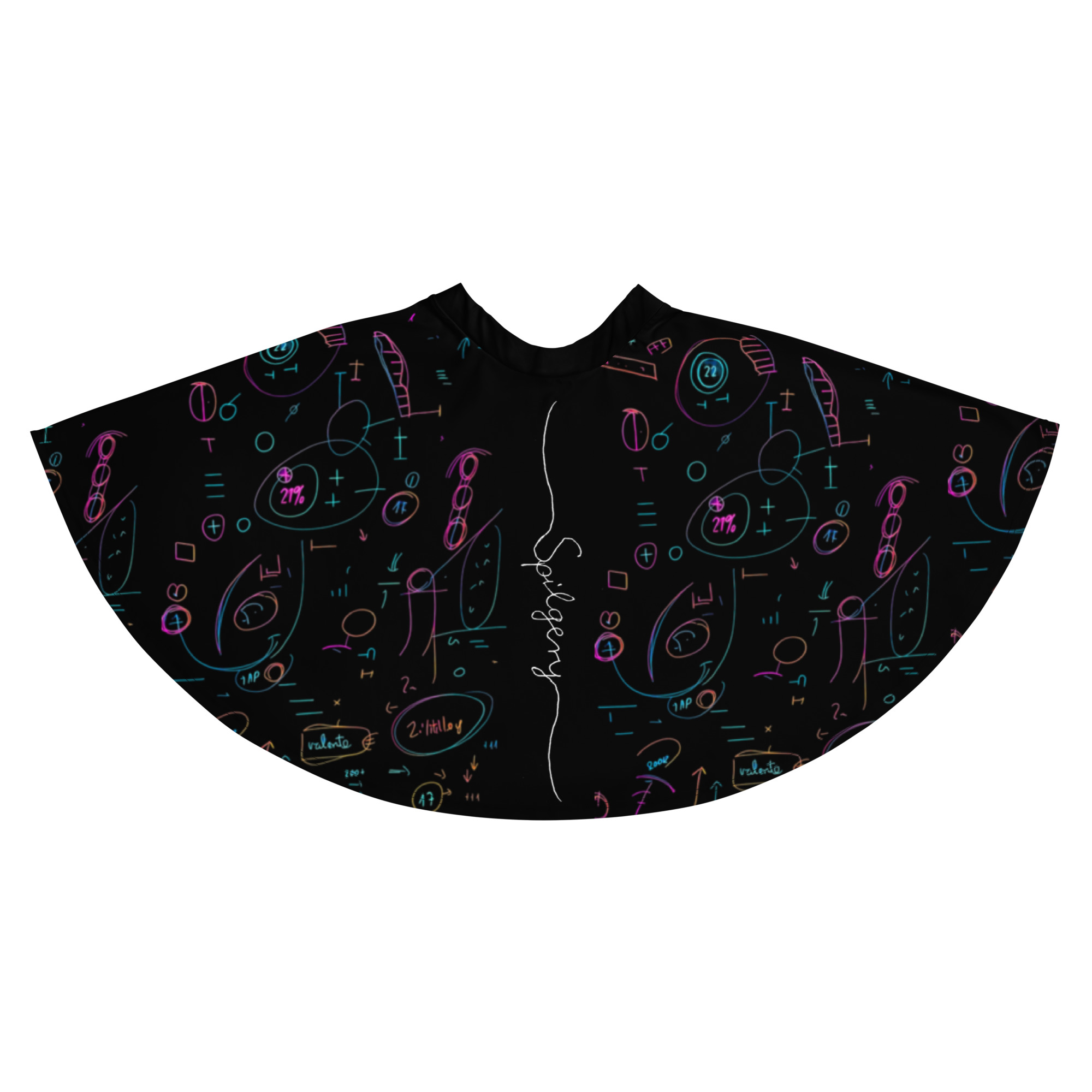SPILGERY x OV – Skater Skirt – #1 Neon on Black - Image 11