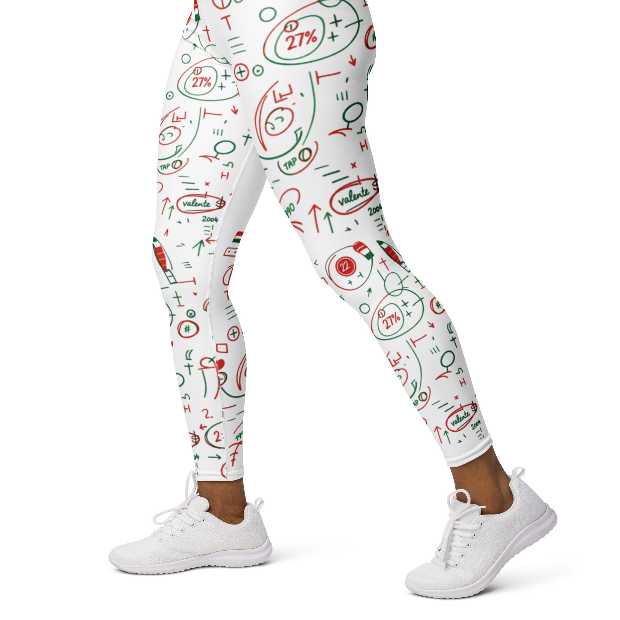 SPILGERY x OV – Yoga Leggings for Women – #3 Hungary on White - Image 10