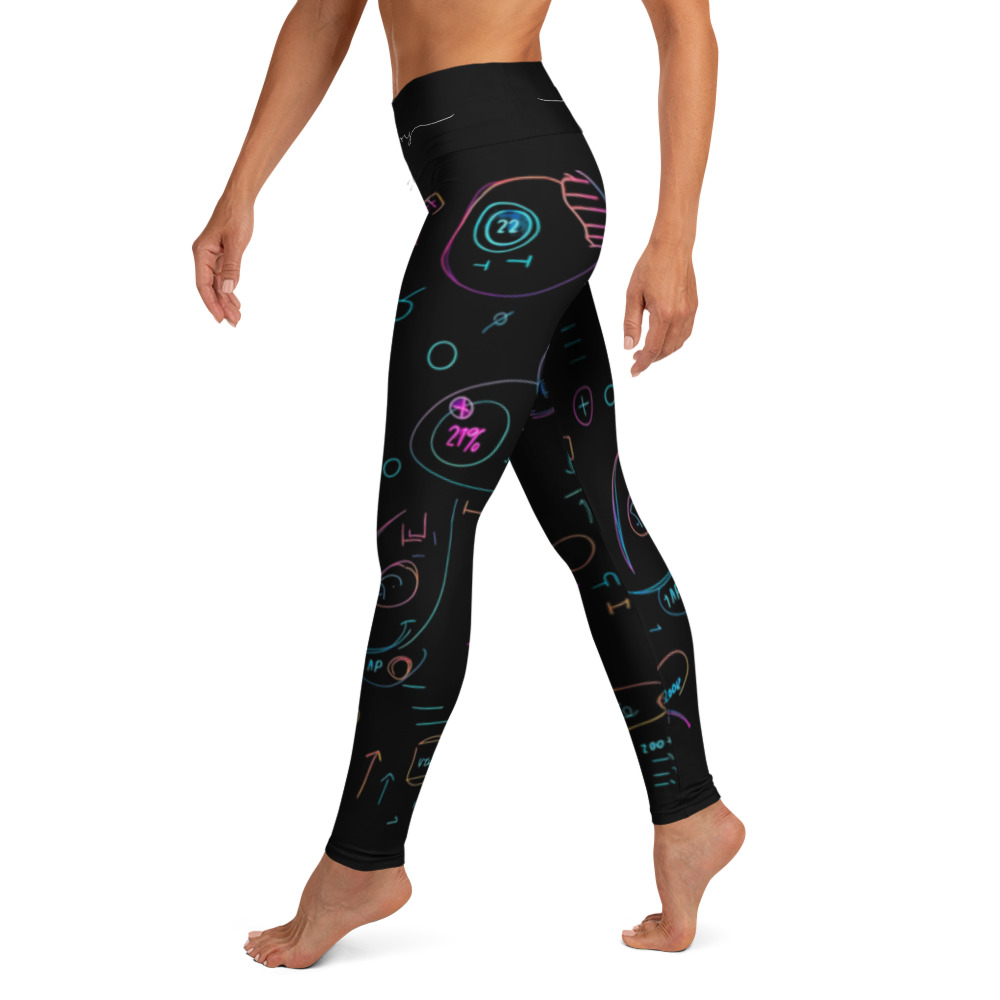 SPILGERY x OV – Yoga Leggings for Women – #1 Neon on Black - Image 13