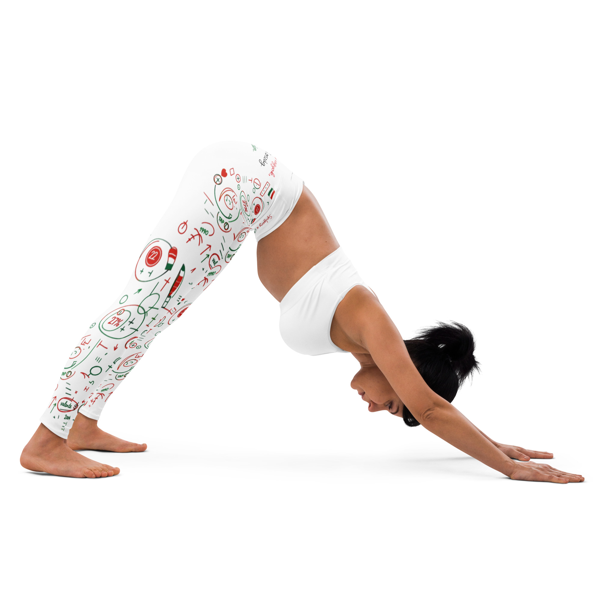 SPILGERY x OV – Yoga Leggings for Women – #3 Hungary on White - Image 13