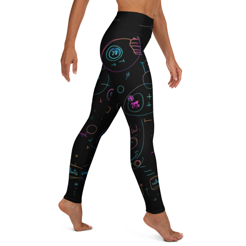 SPILGERY x OV – Yoga Leggings for Women – #1 Neon on Black - Image 15
